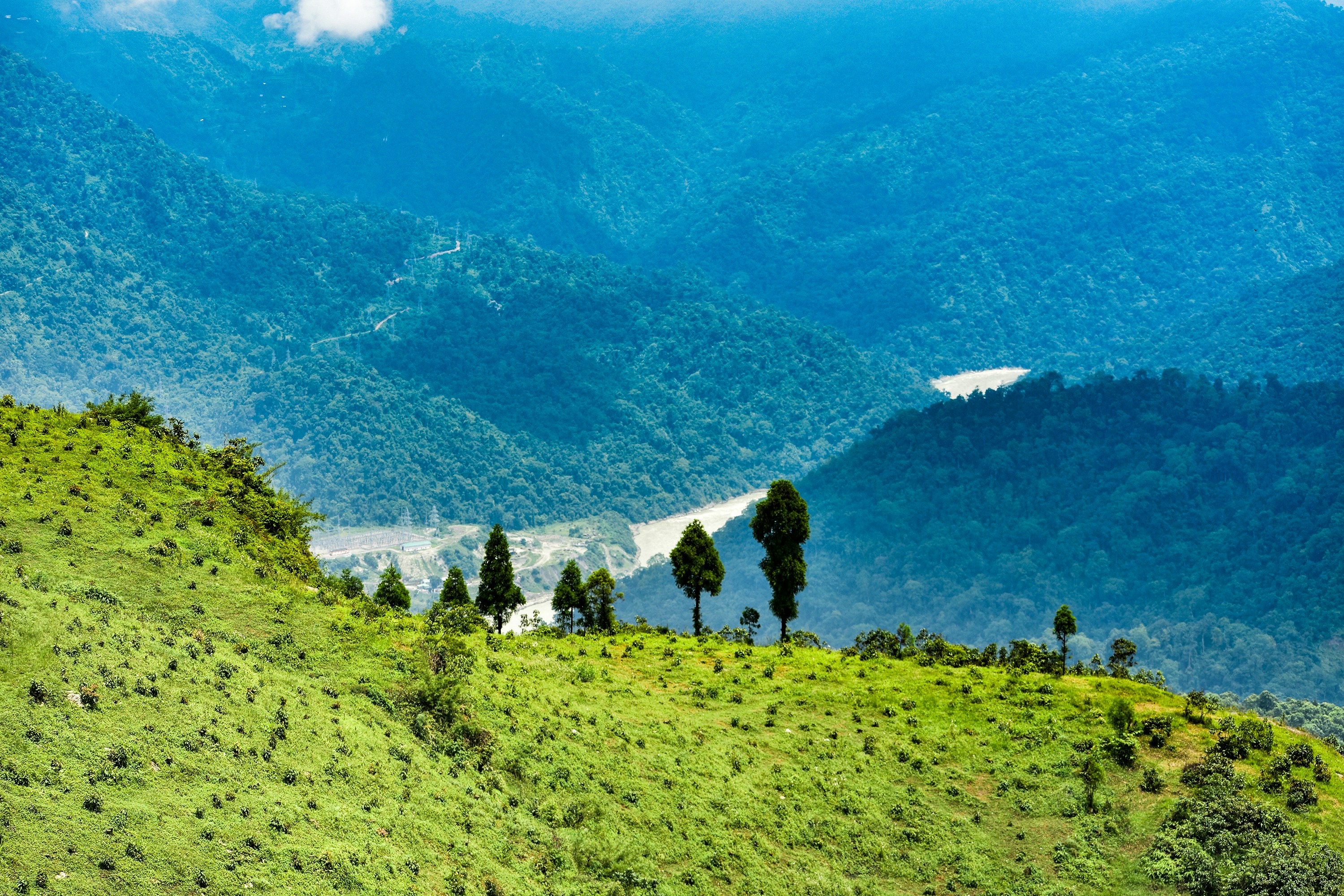 Beautiful scenery near Latpanchar Crotonleaf Homestay